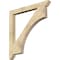 Ekena Millwork Westlake Slat Rough Sawn Bracket, Douglas Fir, 4"W x 44"D x 44"H BKT04X44X44WTL06RDF - alternate 1